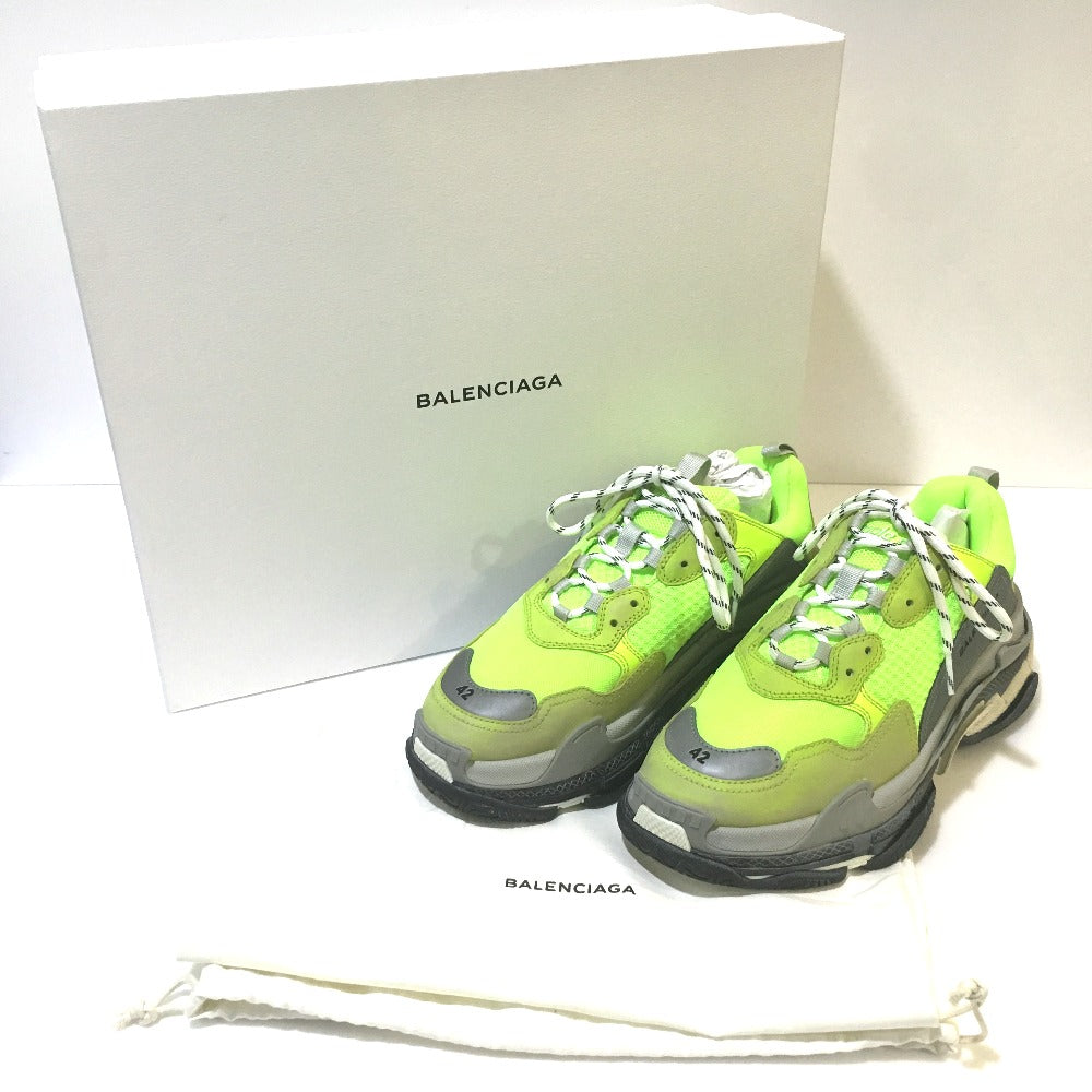 Balenciaga Sneakers Canvas Multicolor Triple S Trainer 2018Ss Triple S Shoes Processing Mens 42