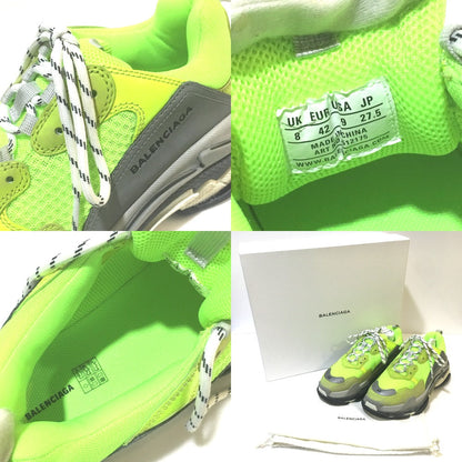 Balenciaga Sneakers Canvas Multicolor Triple S Trainer 2018Ss Triple S Shoes Processing Mens 42
