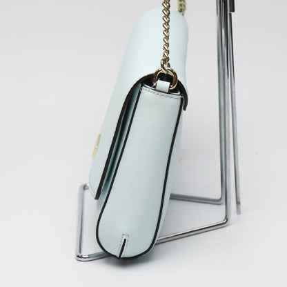 Kate Spade Shoulder Bag Leather Light Blue Handbag Crossbody 3Way Women