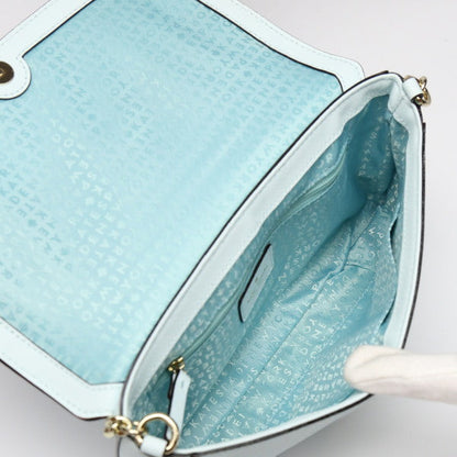 Kate Spade Shoulder Bag Leather Light Blue Handbag Crossbody 3Way Women