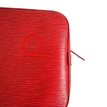 Louis Vuitton Shoulder Bag M44107 Epi Leather Castarian Red Petit Noe Epi Drawstring Type Women