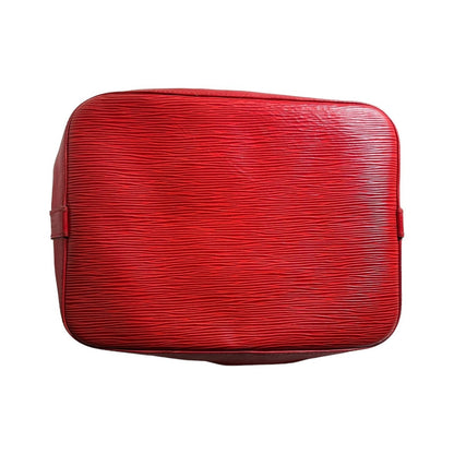 Louis Vuitton Shoulder Bag M44107 Epi Leather Castarian Red Petit Noe Epi Drawstring Type Women