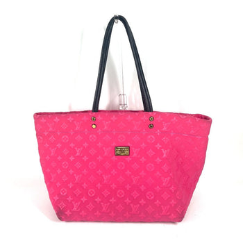 Louis Vuitton Shoulder Bag M92802 Microfiber Pink Cruise Line Scuba Mm