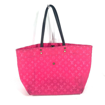 Louis Vuitton Shoulder Bag M92802 Microfiber Pink Cruise Line Scuba Mm