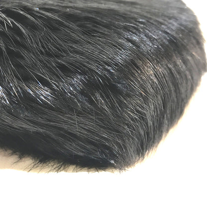 Balenciaga Handbag Fur Black Cable Fur Women