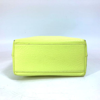 Balenciaga Tote Bag 568817 Leather Yellow Shoulder Bag Crossbody Shopping Tote Xs Women