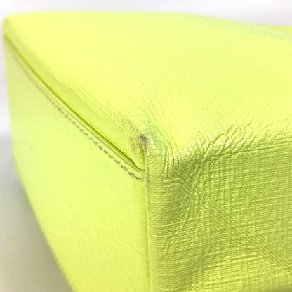 Balenciaga Tote Bag 568817 Leather Yellow Shoulder Bag Crossbody Shopping Tote Xs Women