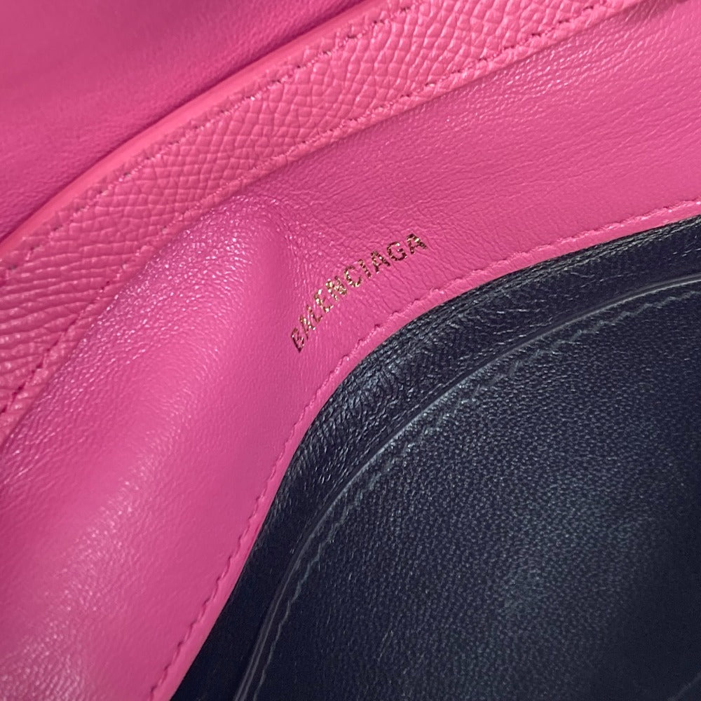 Balenciaga Shoulder Bag 550639 Leather Pink Ville Di Women