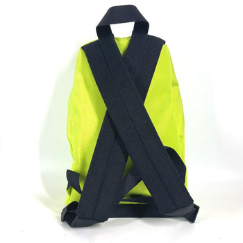 Balenciaga Backpack 558163 Nylon Canvas Yellow Explorer Logo Mens(Unisex)