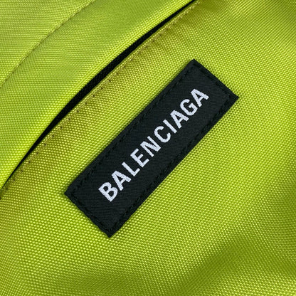 Balenciaga Backpack 558163 Nylon Canvas Yellow Explorer Logo Mens(Unisex)