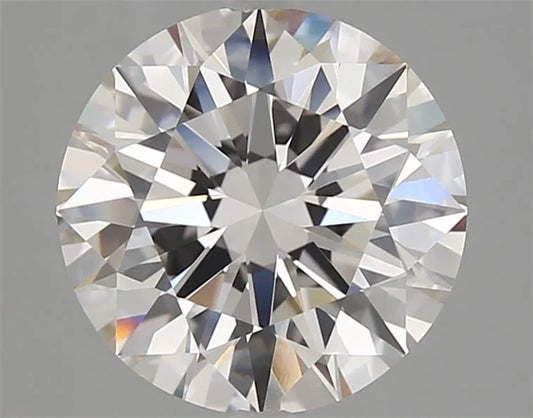 3.22ct Round Natural Diamond (Colour J, Clarity IF, Cut EX, GIA)