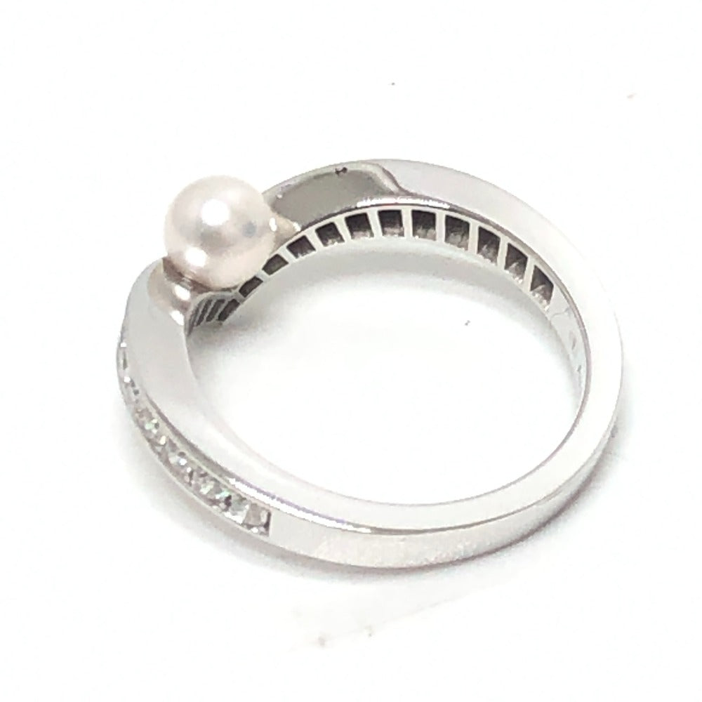 Chaumet Ring K18Wg Silver Josephine Collection Egrette, Pearl, Diamond Women 51