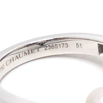 Chaumet Ring K18Wg Silver Josephine Collection Egrette, Pearl, Diamond Women 51