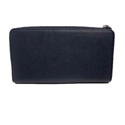 Louis Vuitton Long Wallet Purse N60146 Leather Noir Voca Stains All Leather Parnasea Portefeuille
