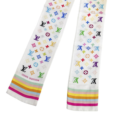 Louis Vuitton Scarf M71991 Silk Multicolor Monogram Bando