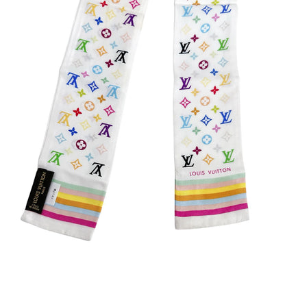 Louis Vuitton Scarf M71991 Silk Multicolor Monogram Bando