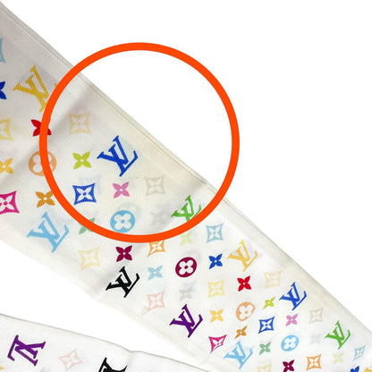 Louis Vuitton Scarf M71991 Silk Multicolor Monogram Bando