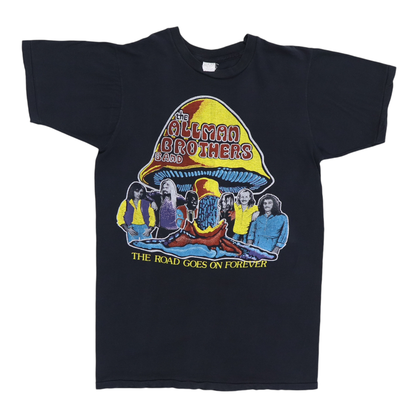 1970S Allman Brothers Road Goes On Forever Shirt