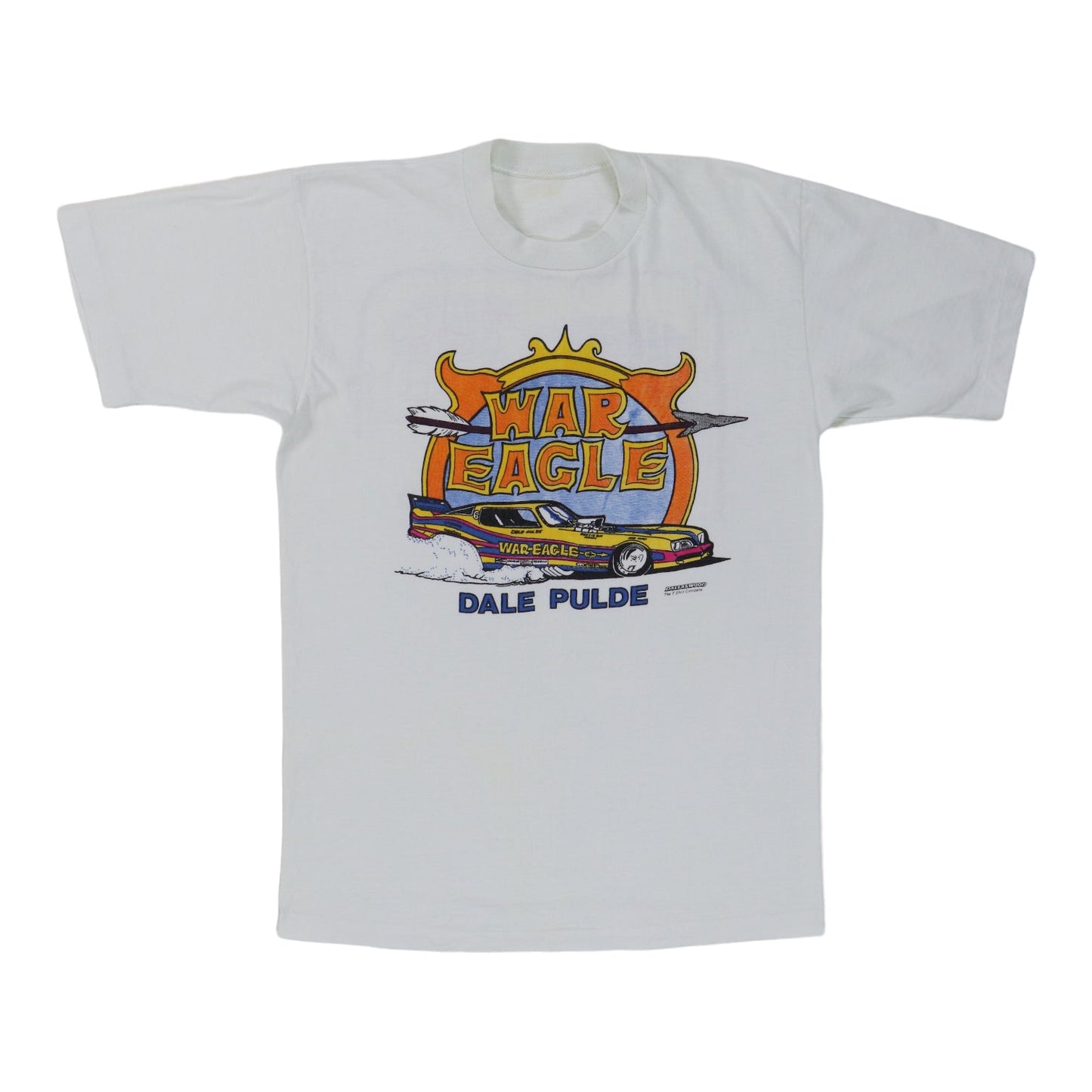 1970S Dale Pulde War Eagle Orange County International Raceway Shirt