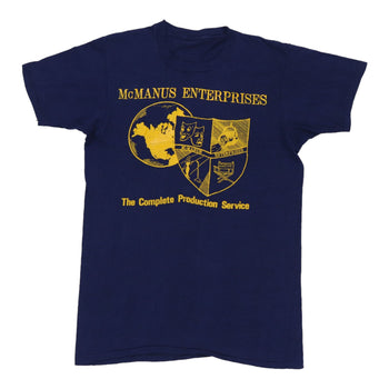1970S Mcmanus Enterprises Complete Production Service Shirt