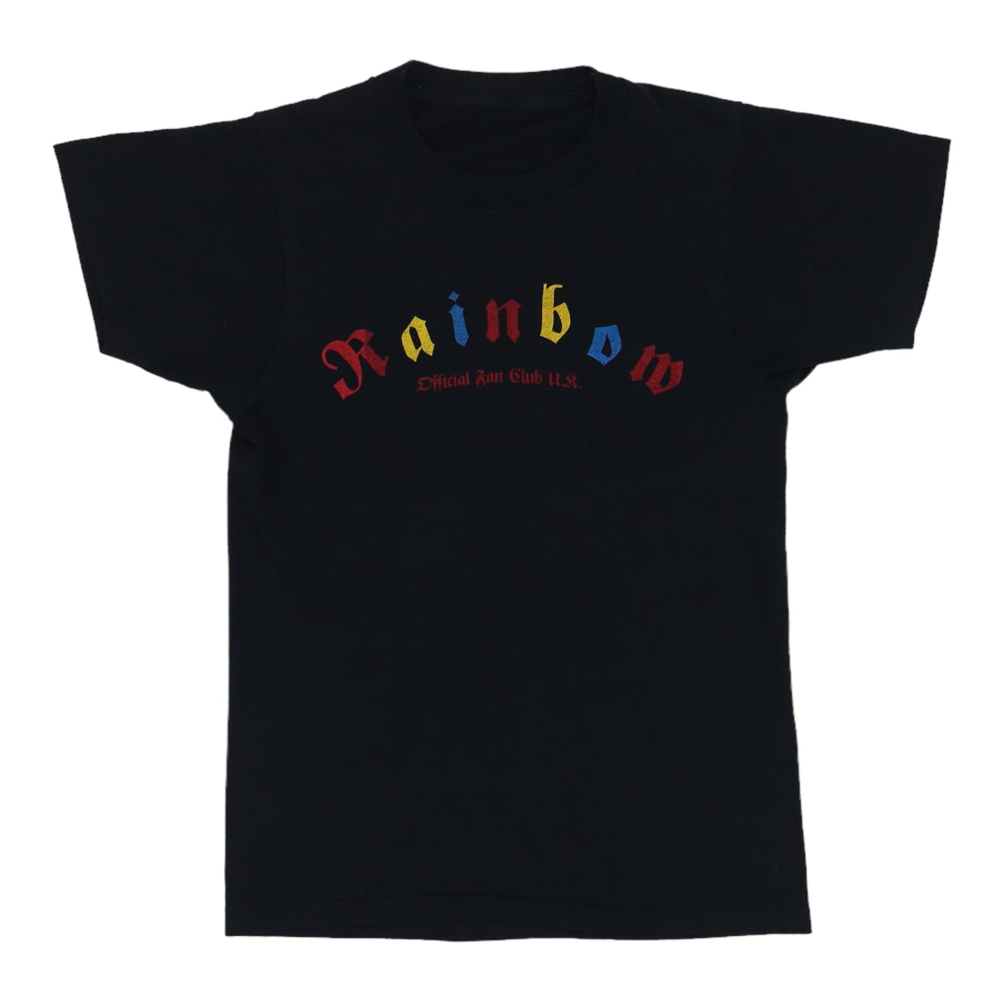 1970S Ritchie Blackmore'S Rainbow Fan Club Uk Shirt