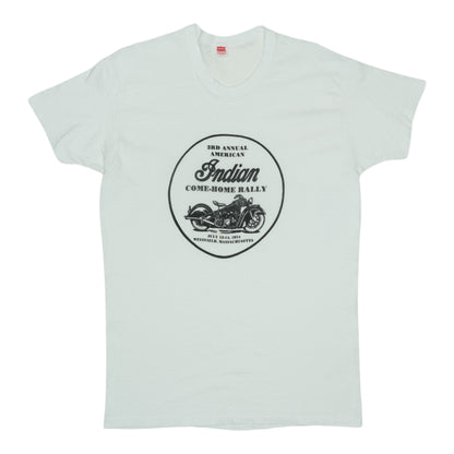 Shirt 1974 Indian Motorcycles 3rd Annual Come Home Rally
