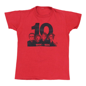 1974 The Beatles 10Th Anniversary Shirt