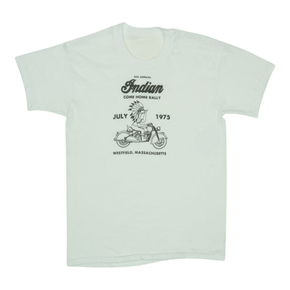 1975 Indian Motorcycles 4Th Annual Come Home Rally Shirt
