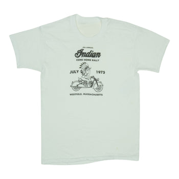 1975 Indian Motorcycles 4Th Annual Come Home Rally Shirt