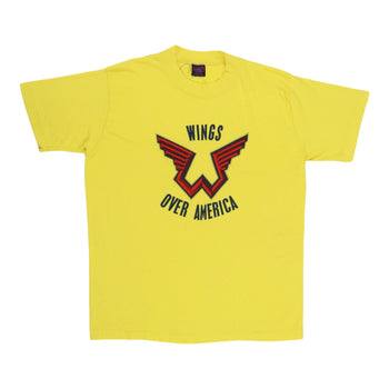 1975 Wings Over America Capitol Records Promo Shirt