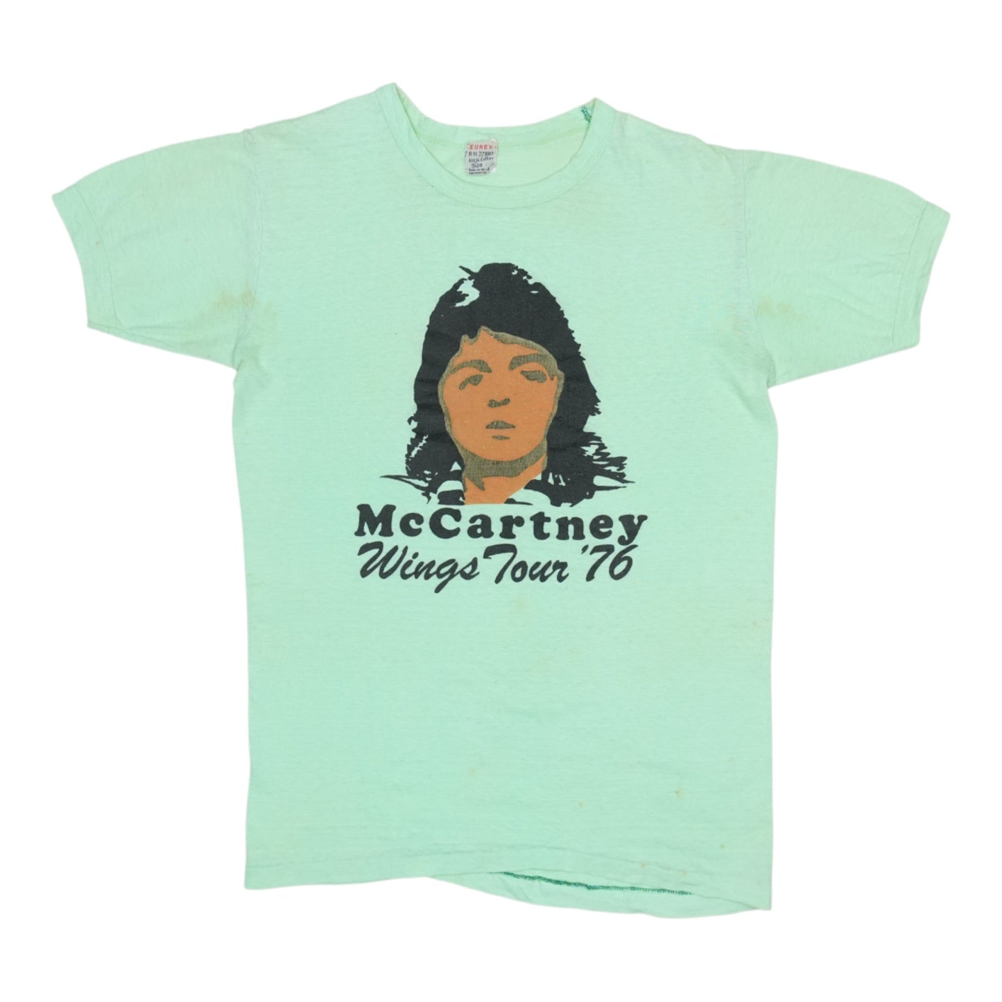 1976 Paul Mccartney Wings Tour Shirt