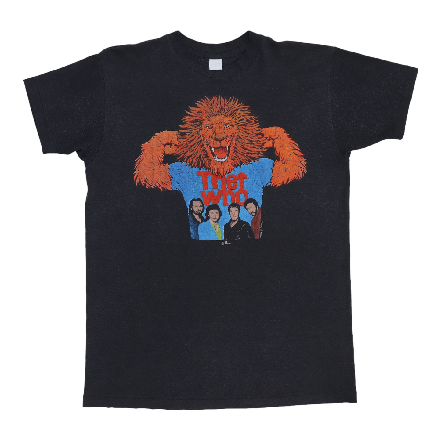 Shirt 1979 The Who Lion