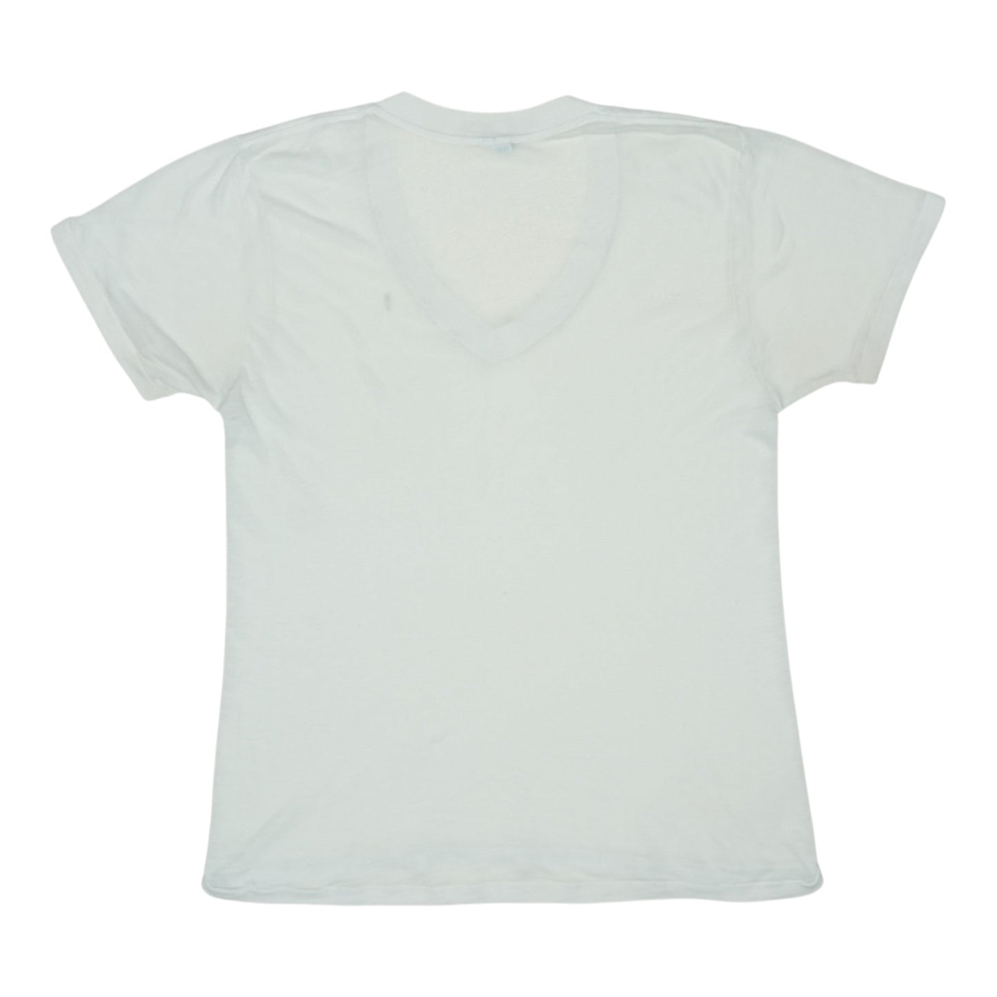 Shirt 1980s Blank V Neck