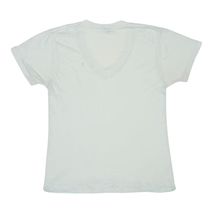 Shirt 1980s Blank V Neck