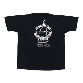 Shirt 1980s Harley Davidson New Hampshire