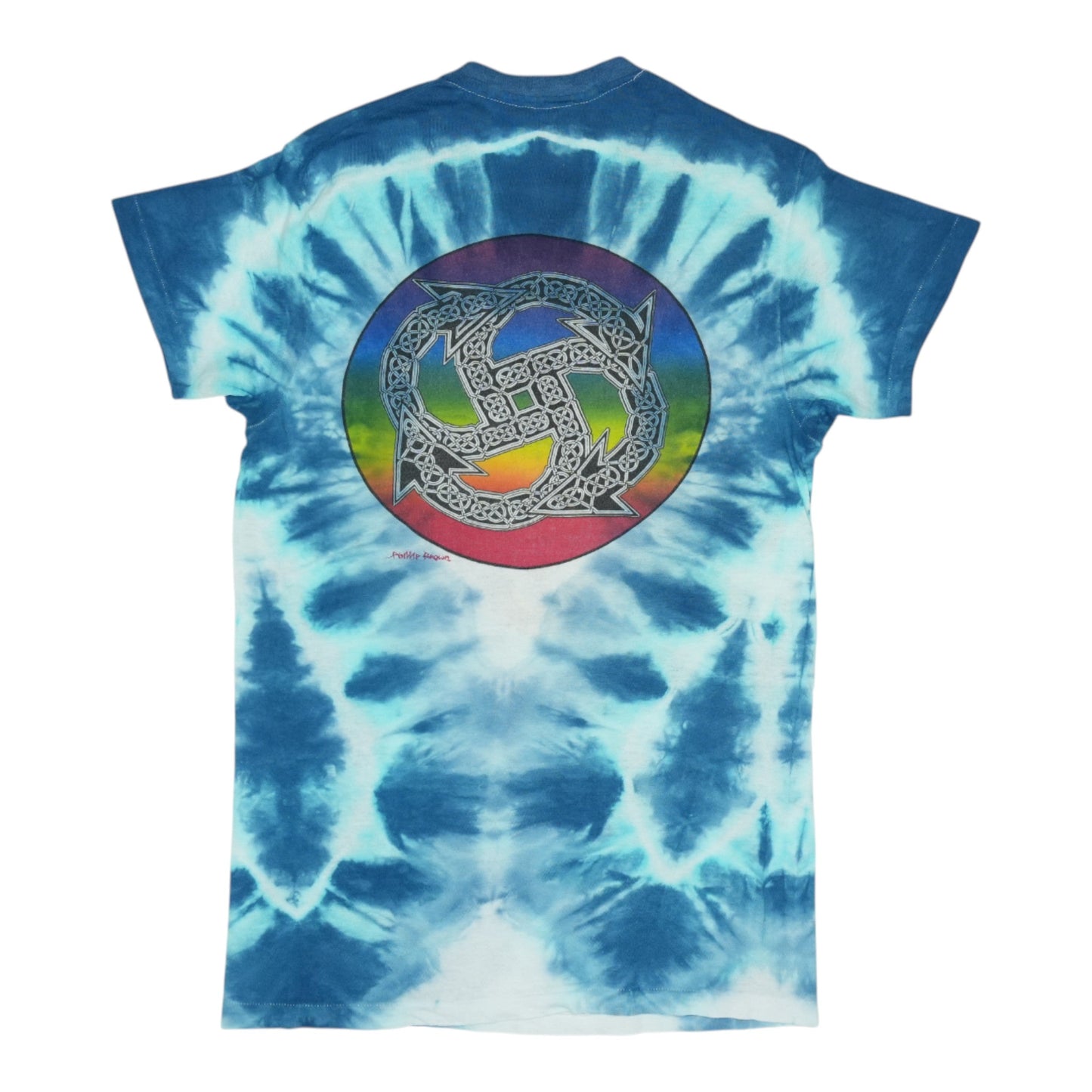 1980S Phillip Brown Tie Dye Shirt
