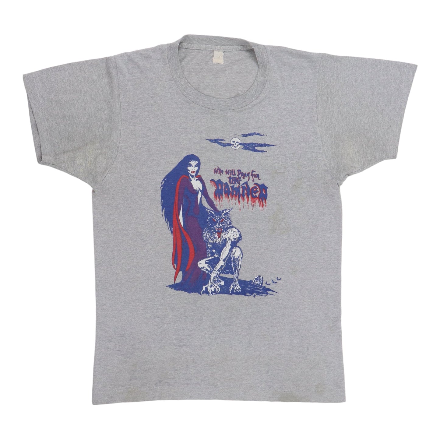 1980S The Damned Who Will Pray For The Damned Shirt