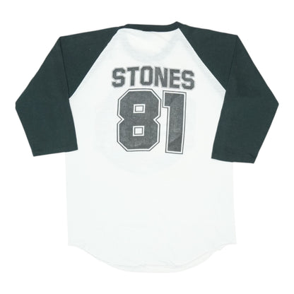 1981 Rolling Stones Tour Jersey Shirt