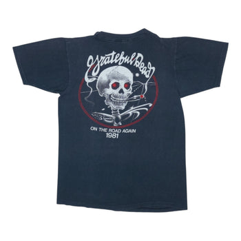 1981 Grateful Dead On The Road Again Tour Shirt