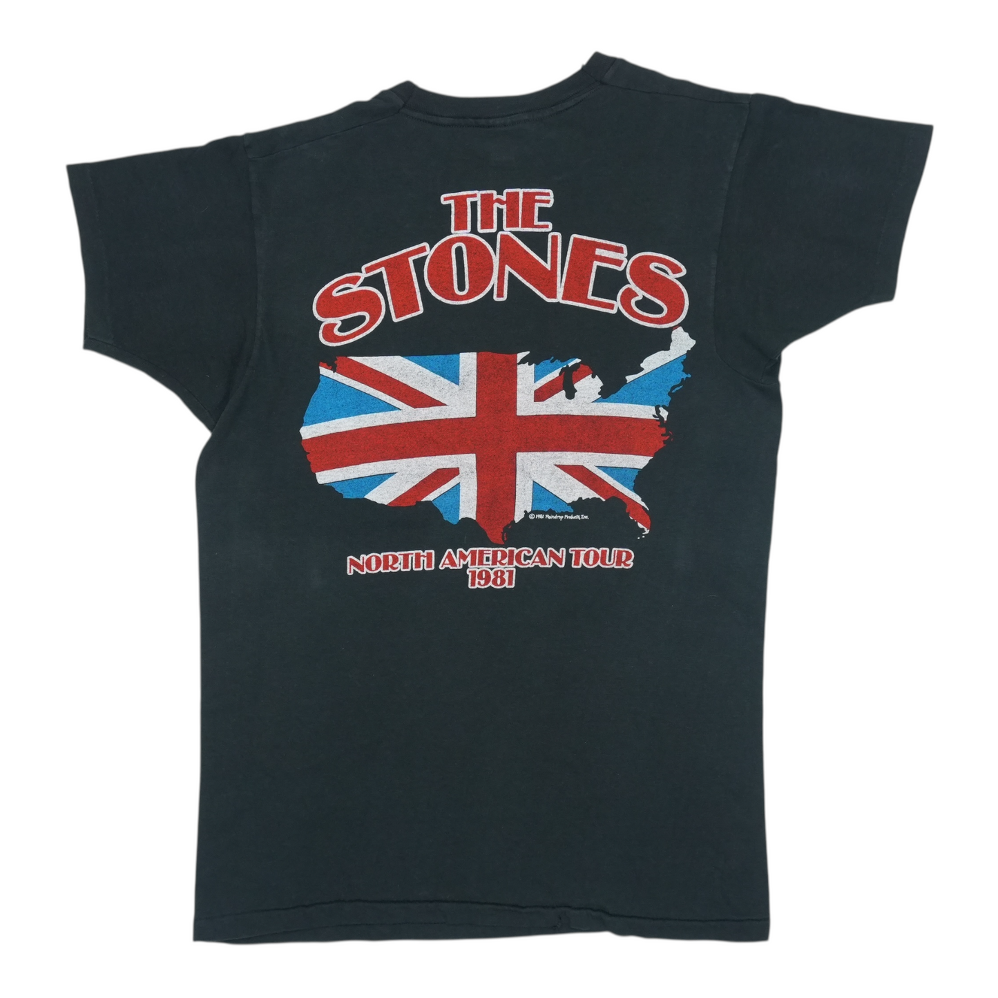 1981 Rolling Stones North American Tour Shirt