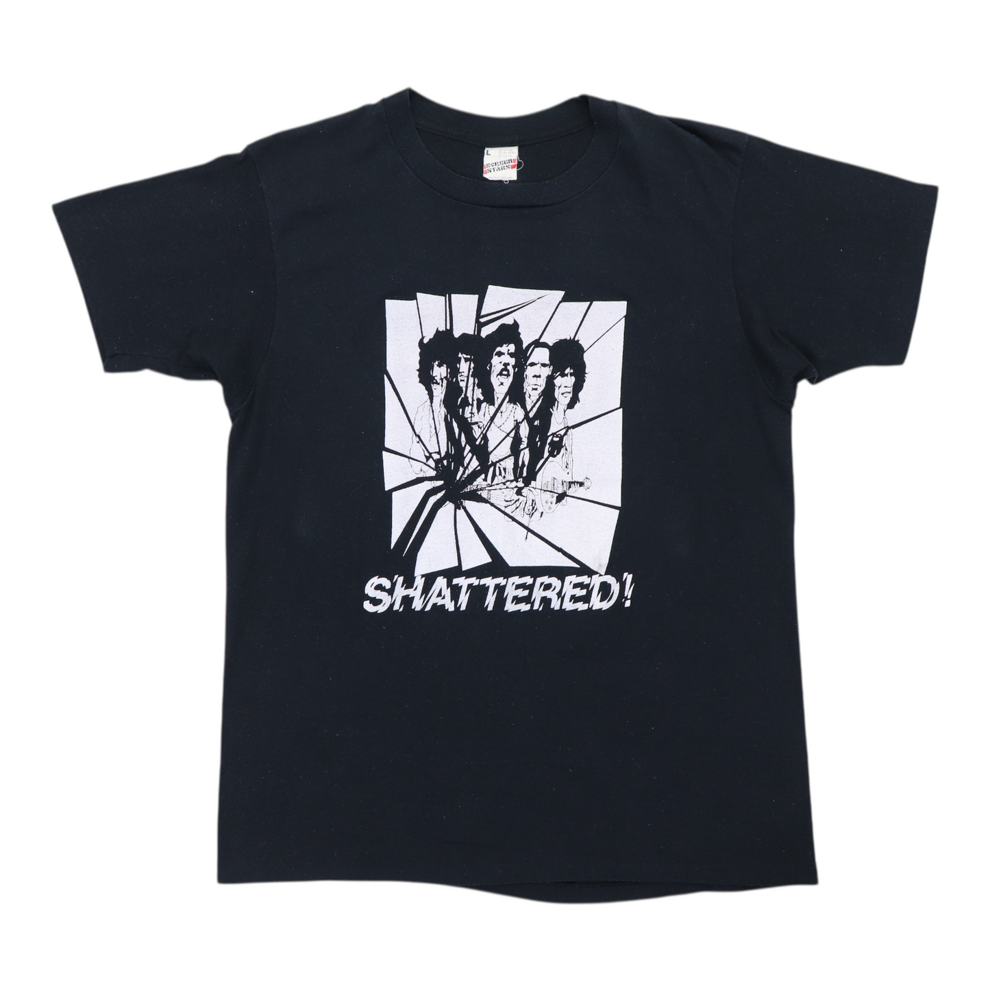 1981 Rolling Stones Shattered Tour Shirt