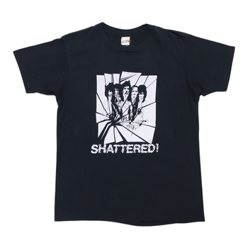 1981 Rolling Stones Shattered Tour Shirt