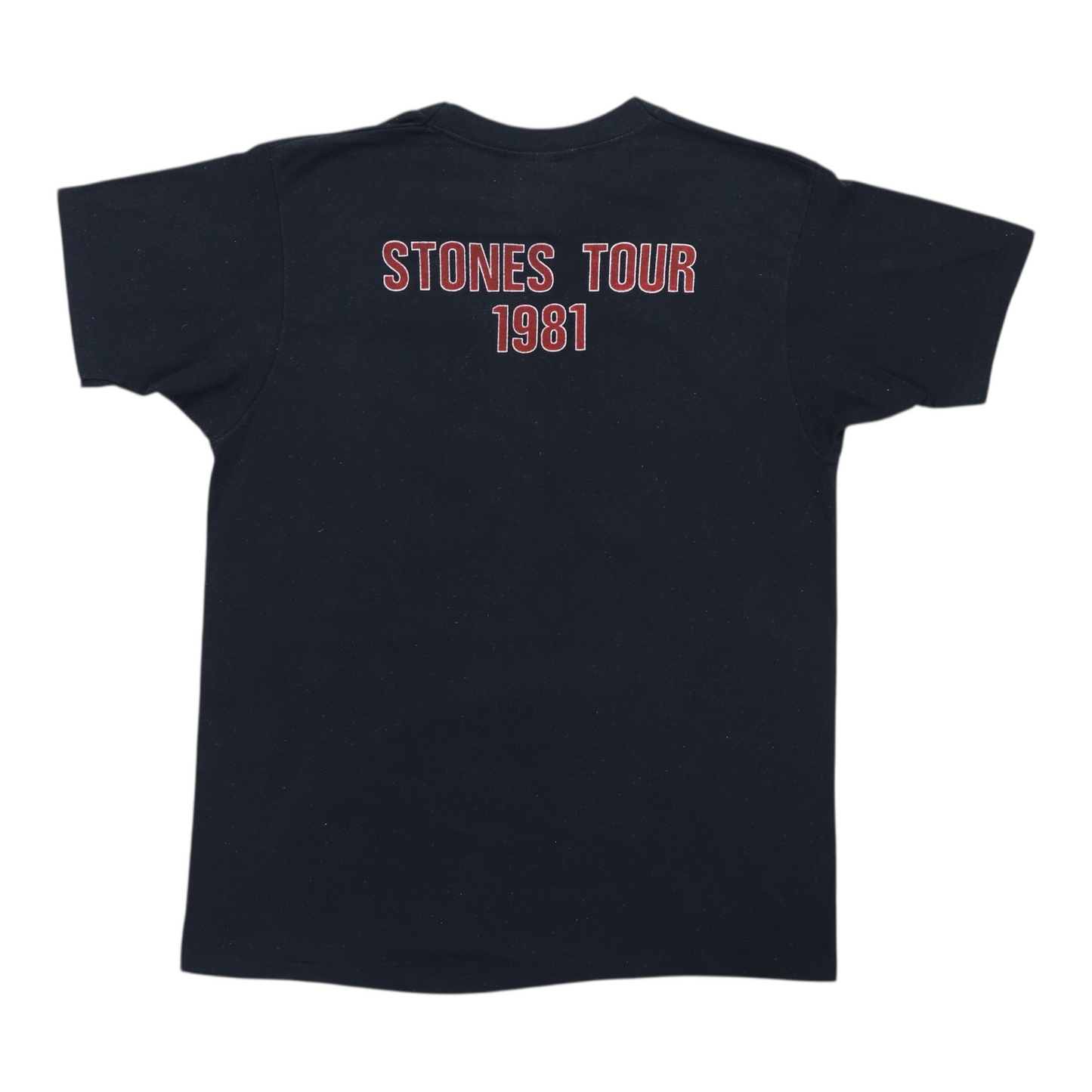 1981 Rolling Stones Shattered Tour Shirt