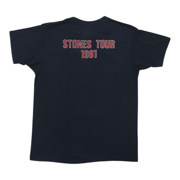 1981 Rolling Stones Shattered Tour Shirt