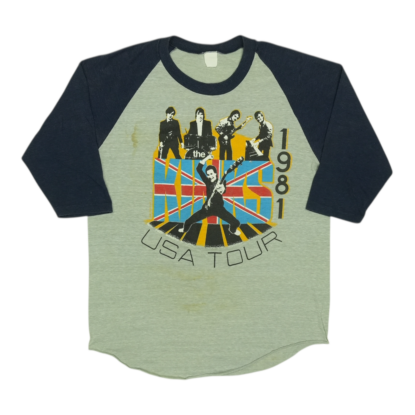 1981 The Kinks Give The People What They Want Tour Jersey Shirt