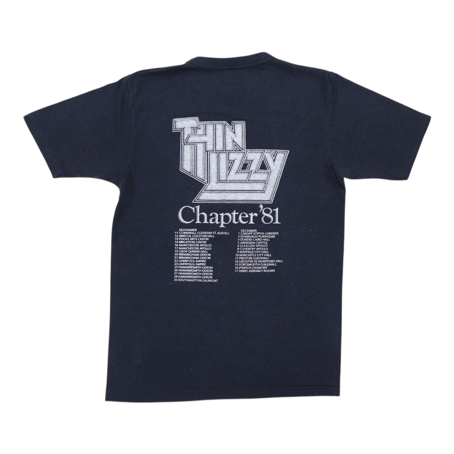 Shirt 1981 Thin Lizzy Renegade Tour