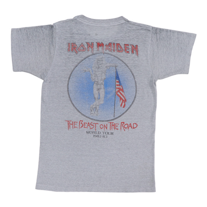 1982 Iron Maiden Beast On The Road Tour Shirt