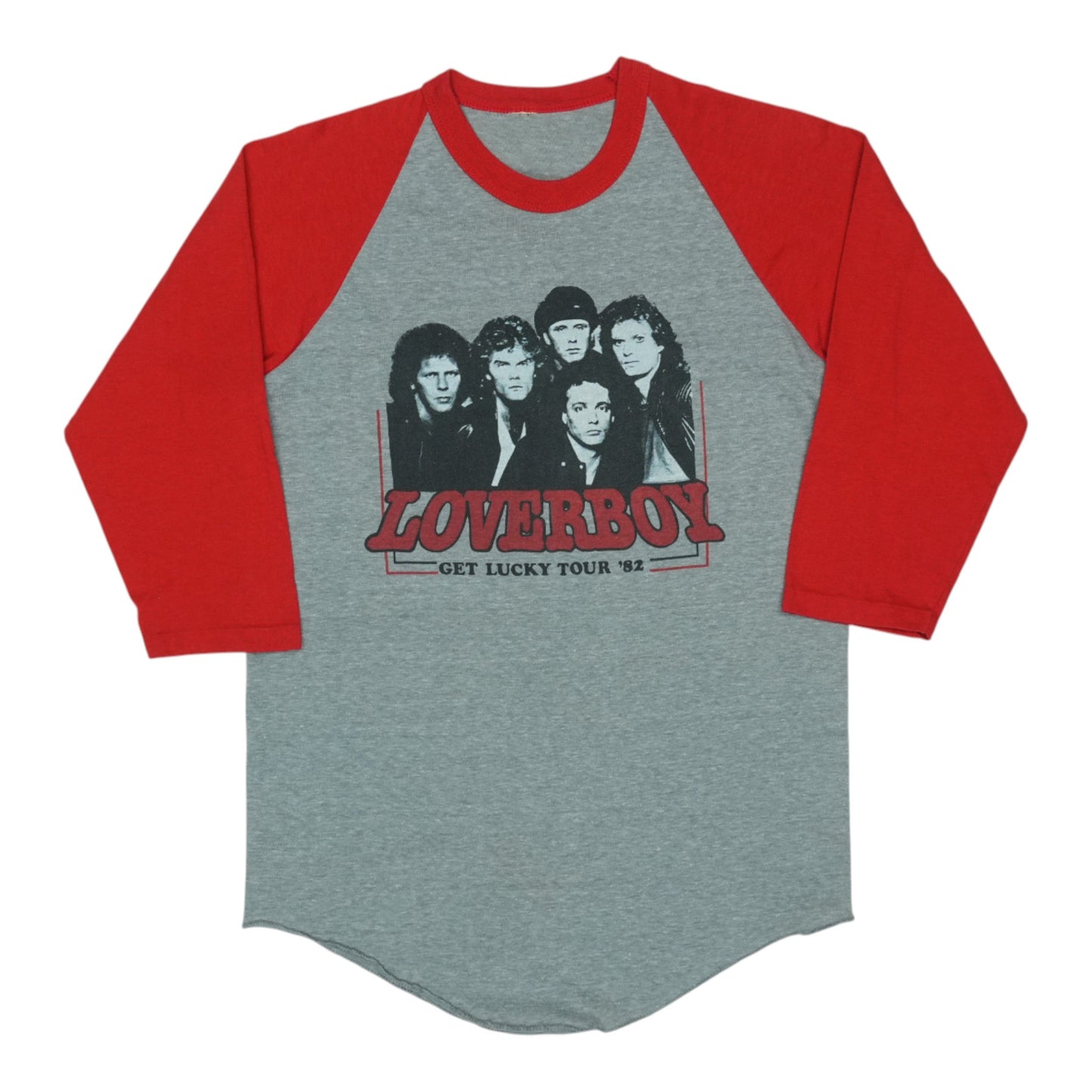 1982 Loveboy Get Lucky Tour Jersey Shirt