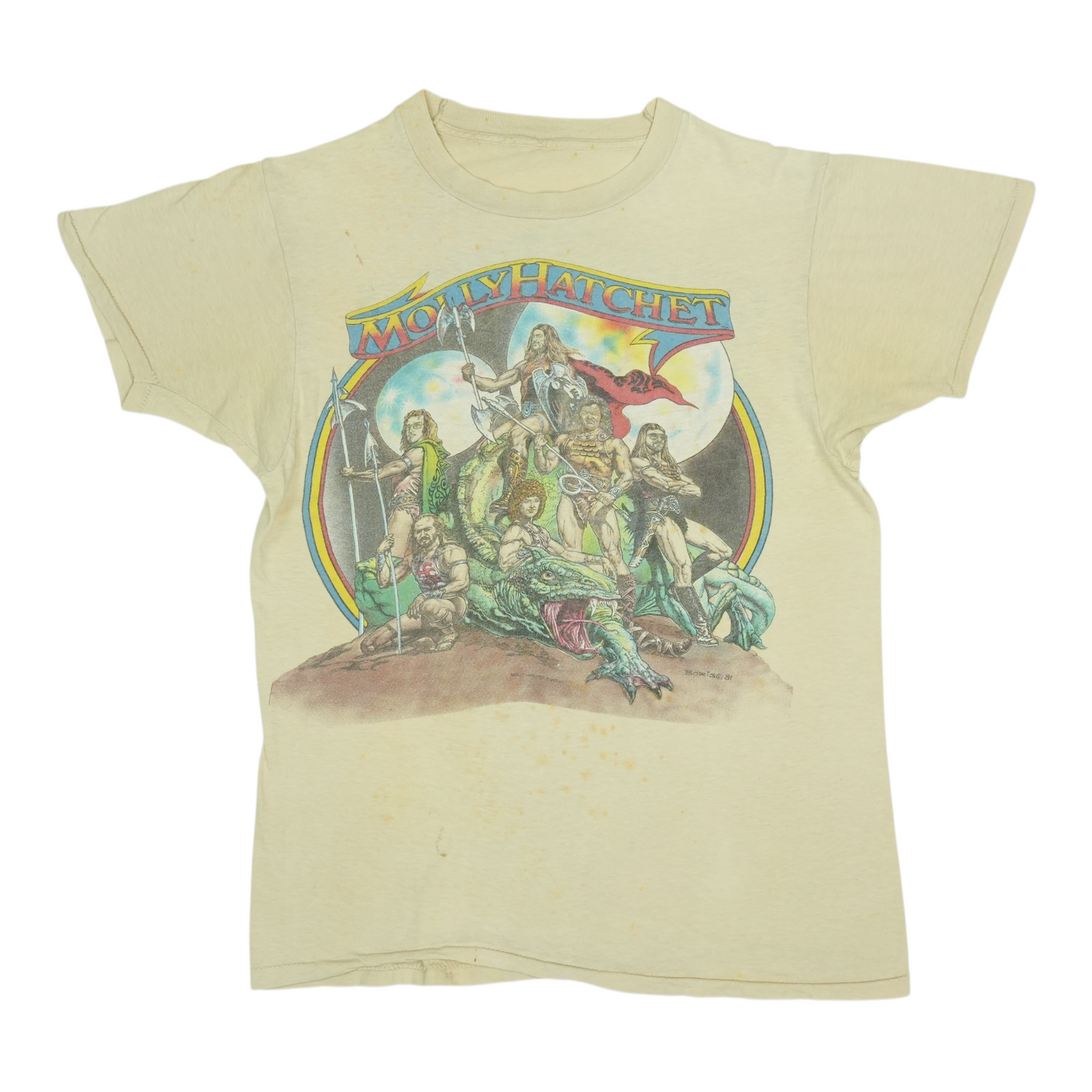 1982 Molly Hatchet Take No Prisoners Tour Shirt