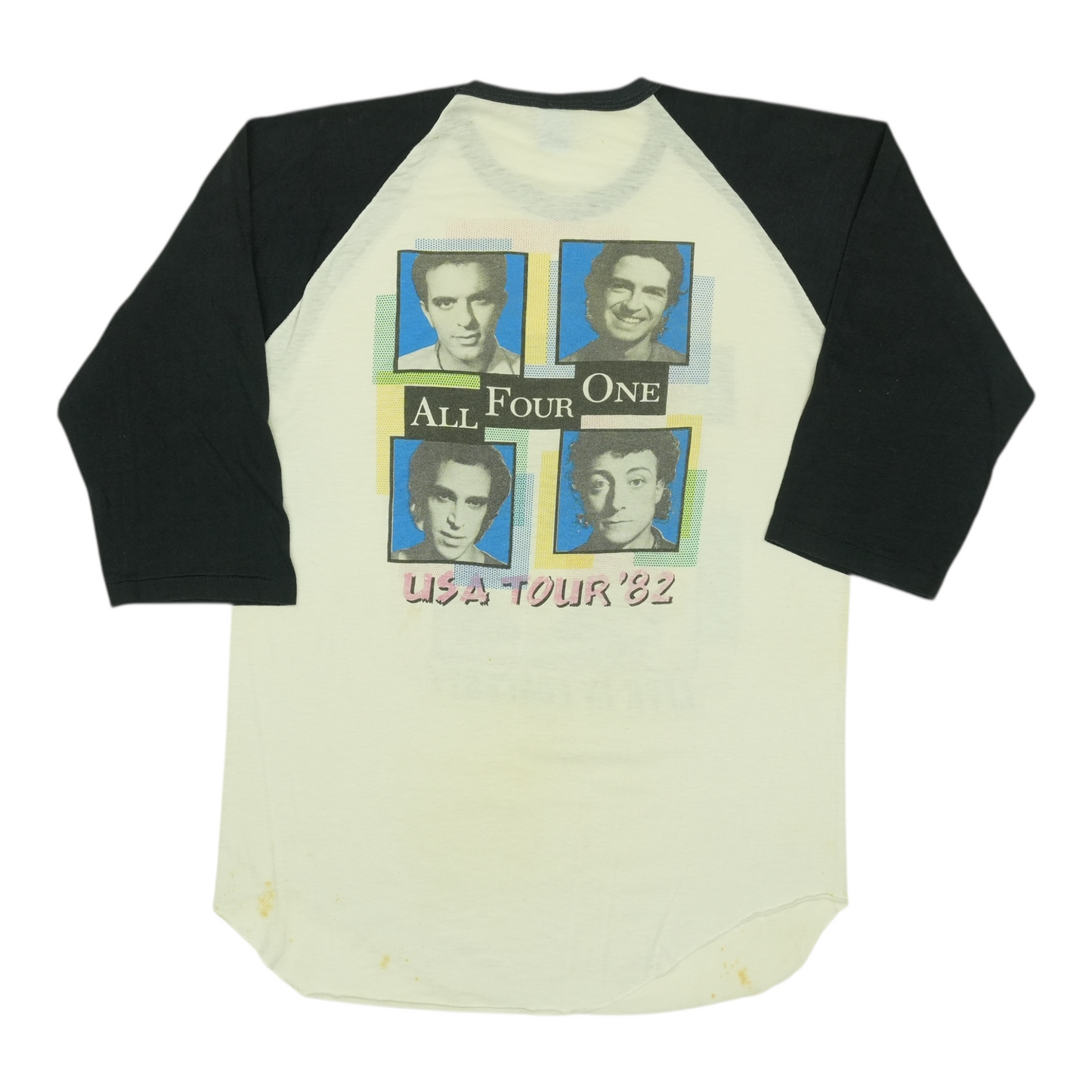 1982 The Motels All Four One Tour Jersey Shirt